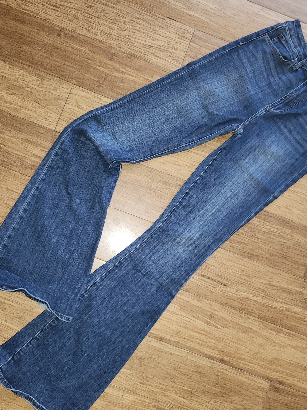 Articles Of Society Women's Flare, Blue Bootcut Jeans